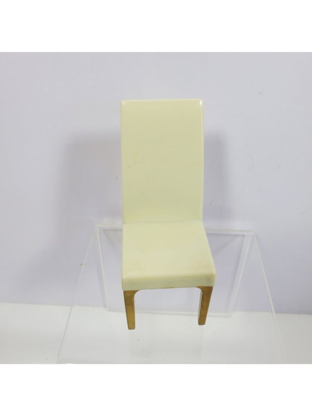 Couch Armchair Dining Chair Vintage Plastic Unmarked Dollhouse Furniture Lot - Picture 12 of 13